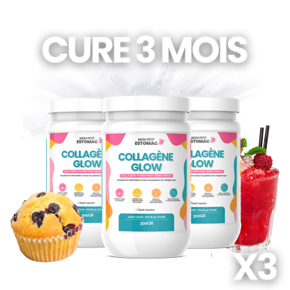 Pack 3 mois cure COLLAGÈNE GLOW