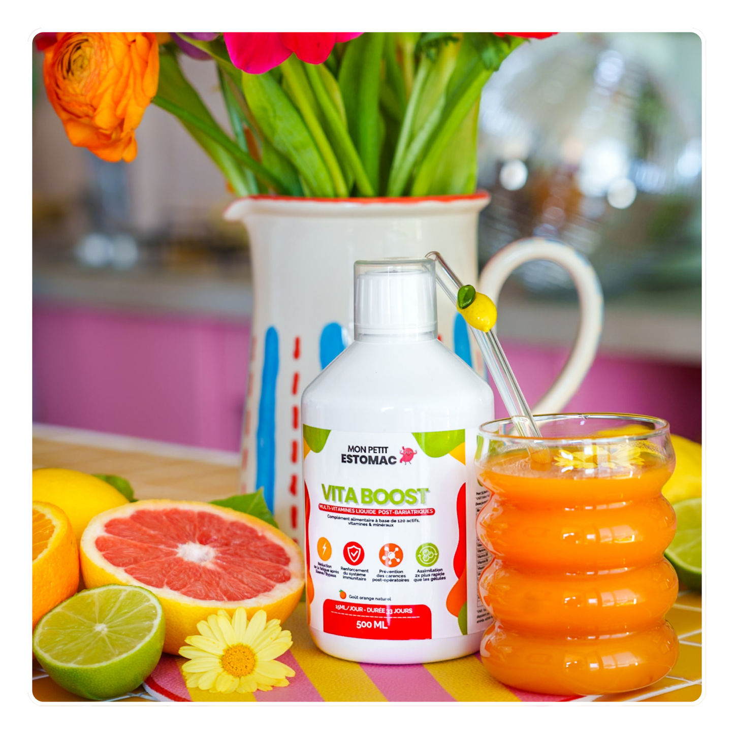 Vita Boost vitamines liquides naturelles riches en vitamine C bariatrie