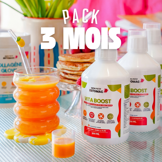 Pack 3 mois Vita Boost cure longue durée vitamines liquides bariatriques